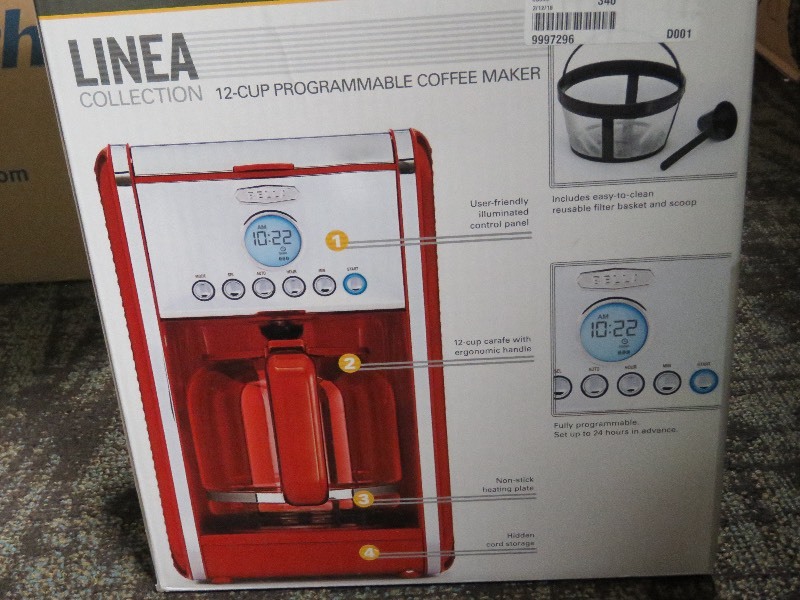 lot 40 image: Bella Coffee Maker