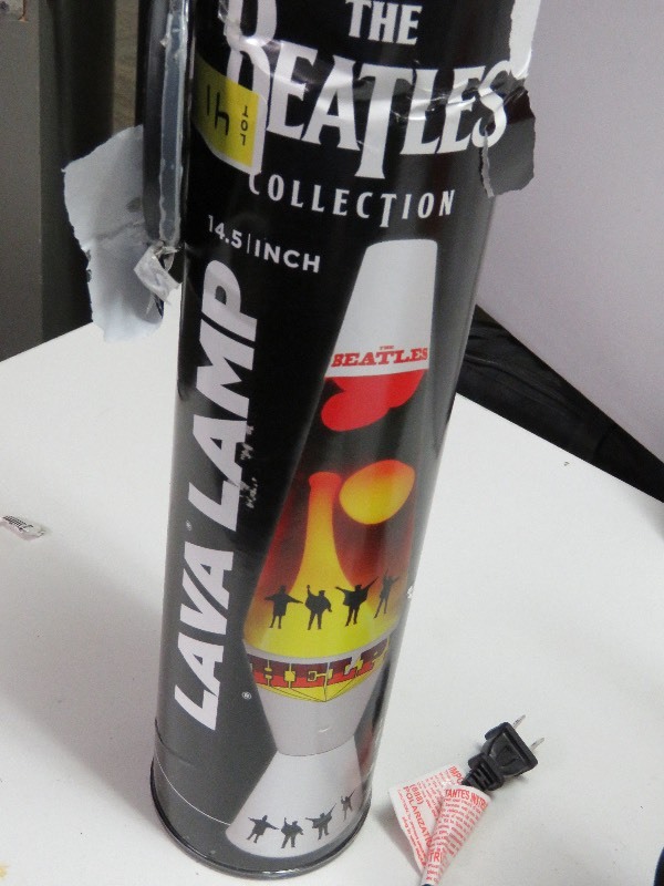 lot 42 image: Beatles Lava Lamp
