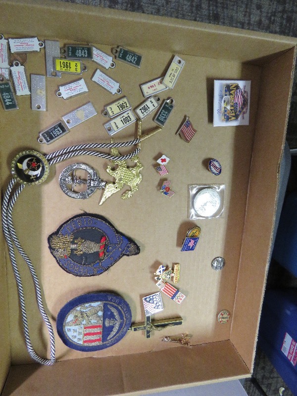 lot 76 image: Pins Patches & More