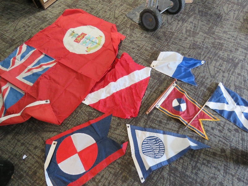 lot 135 image: Bag of Flags