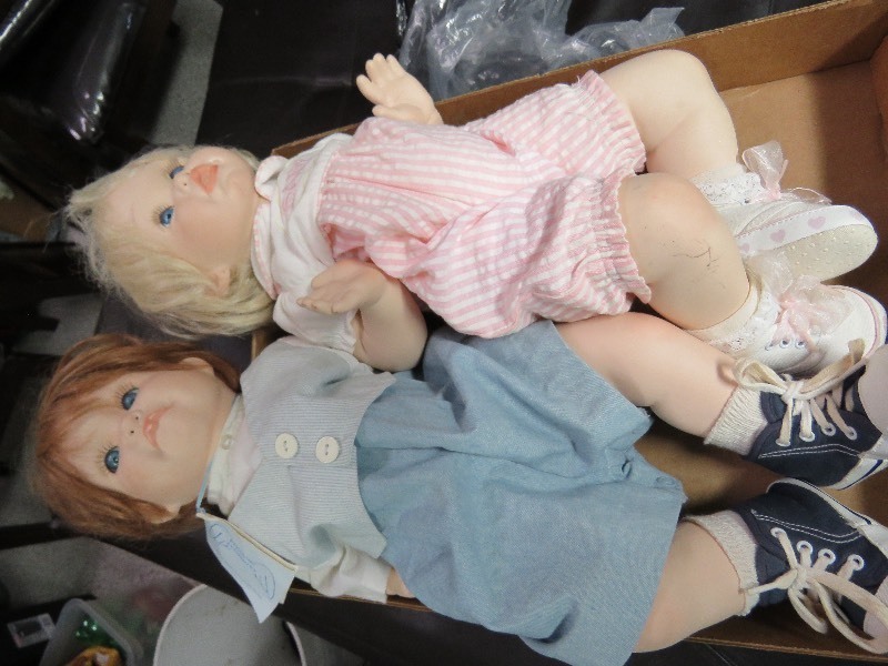 lot 145 image: Porcelain Dolls