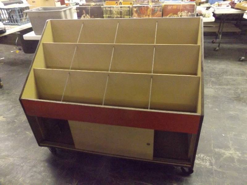 Record Cabinet Storage