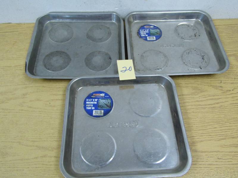 3 Grip Magnetic Parts Trays