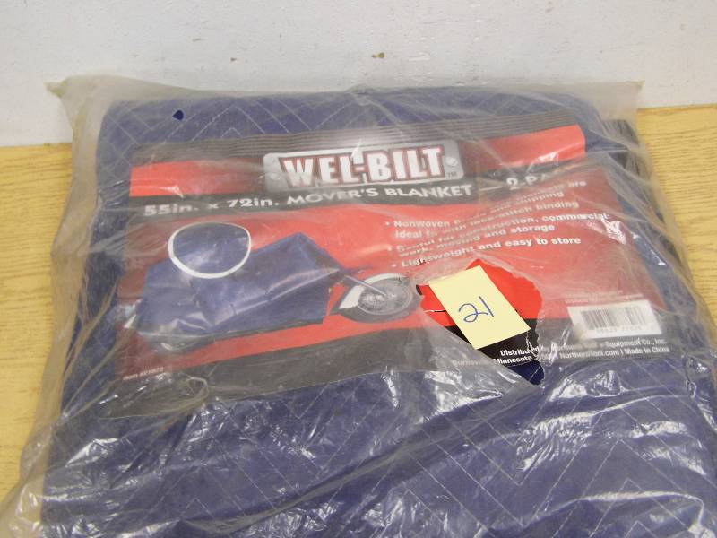 New Welbilt Moving Blankets