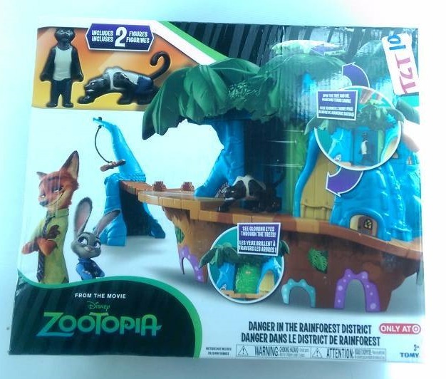 zootopia rainforest playset