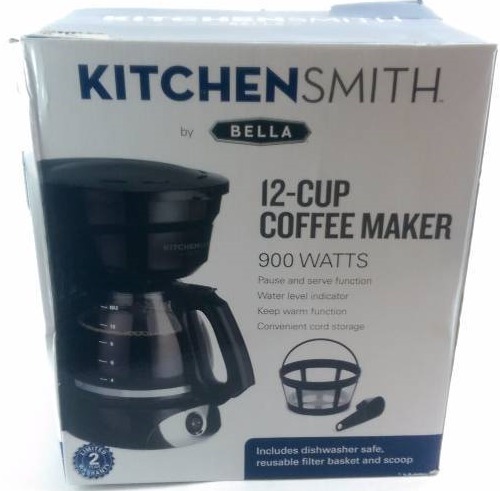 Kitchensmith By Bella 12 Cup Programmable Coffeemaker : Target