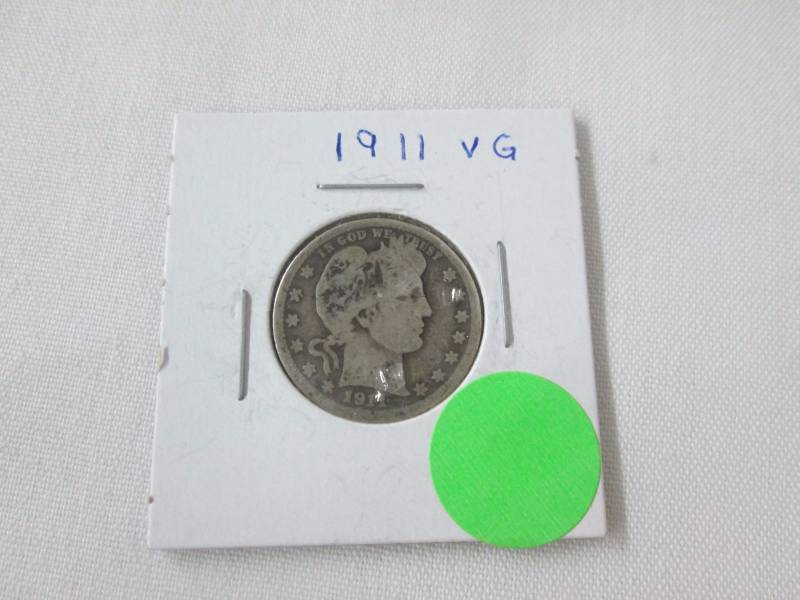 1911 Barber Quarter