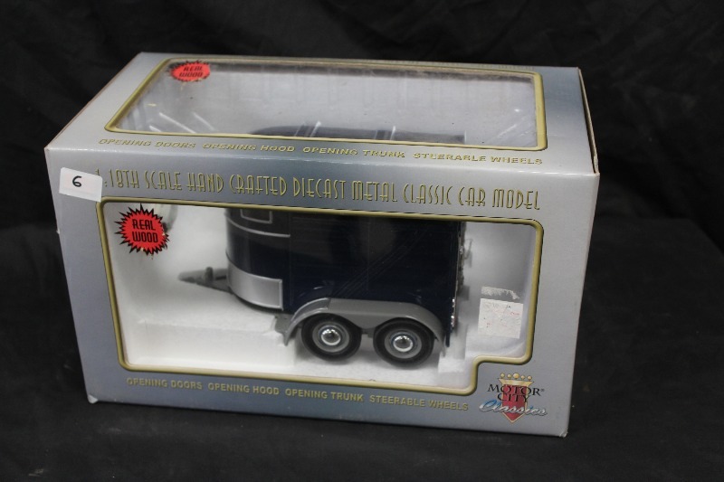Motor City Classics Horse Trailer