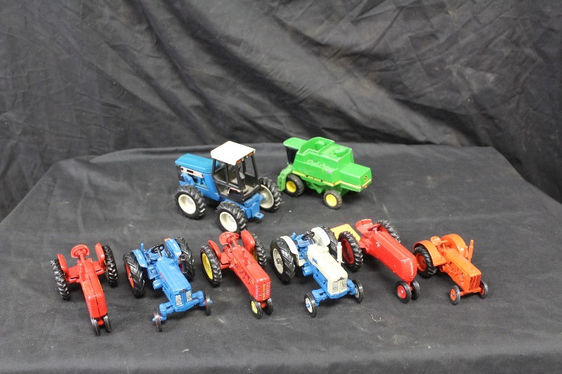 Collection of Die Cast Tractors