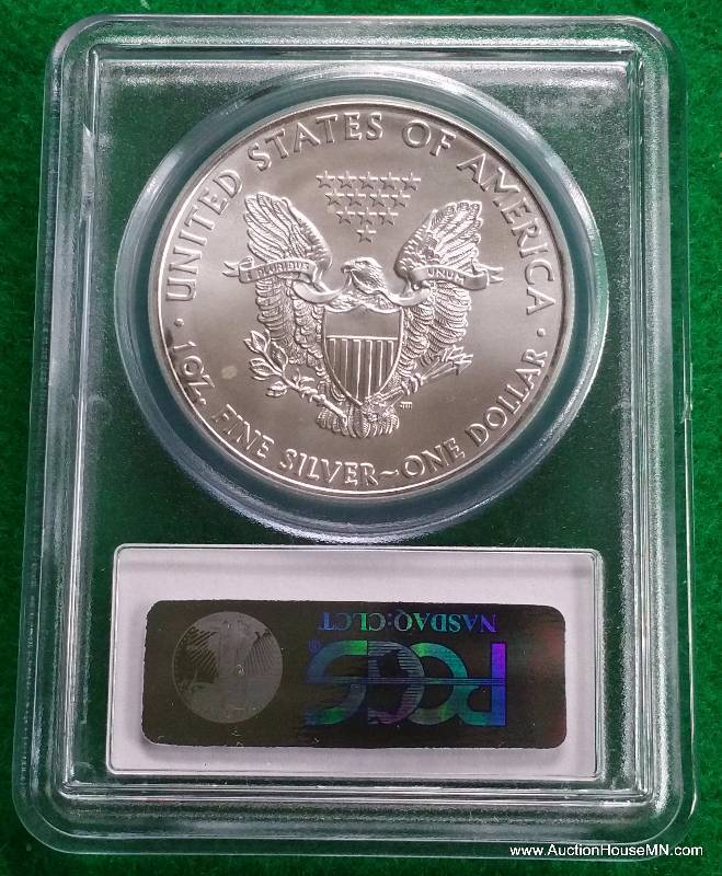 2011 25th Anniversary American Silver Eagle PCGS MS69
