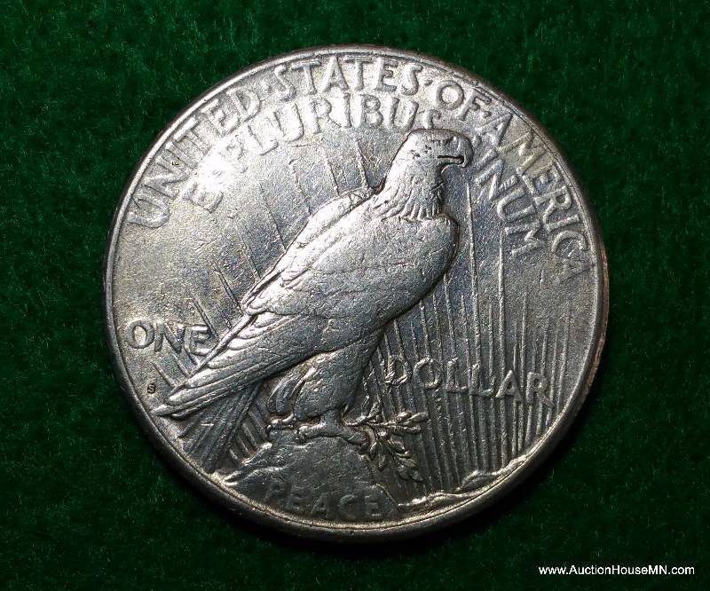 1923 S Peace Silver Dollar