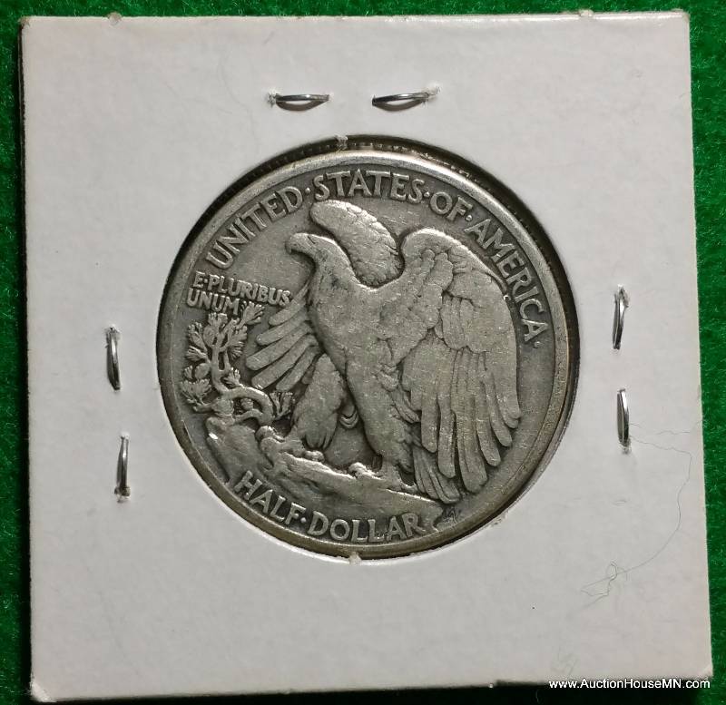 1941 Walking Liberty Silver Half Dollar