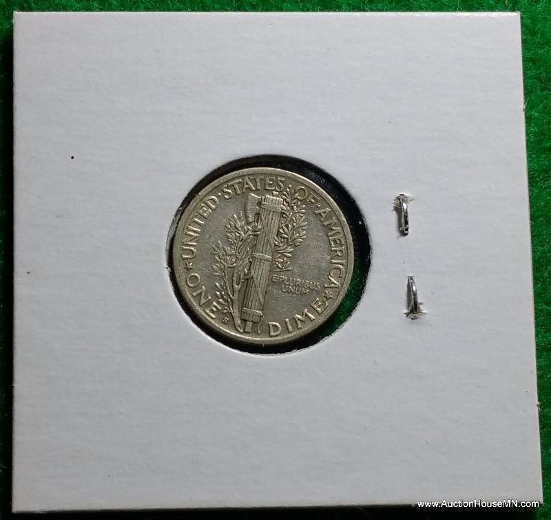 1934 S Mercury Silver Dime
