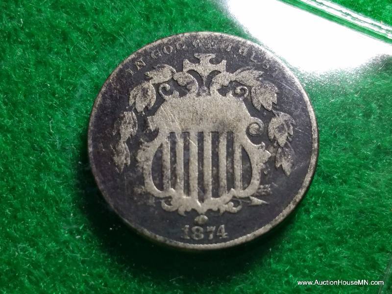 1874 Shield Nickel
