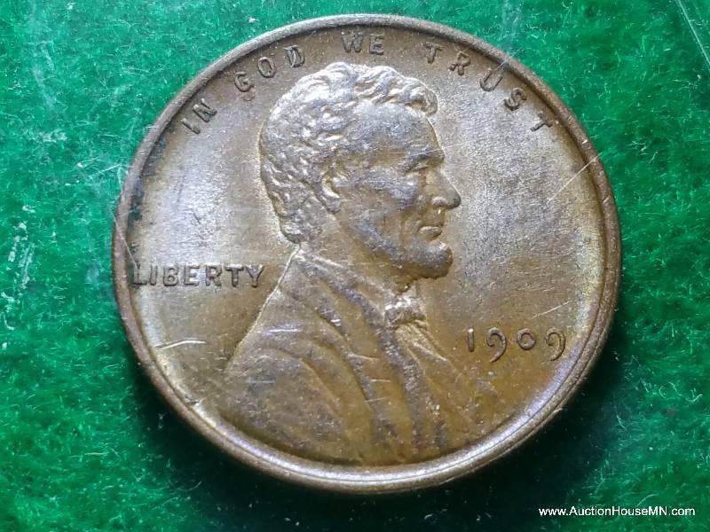 1909 VDB Lincoln Wheat Cent