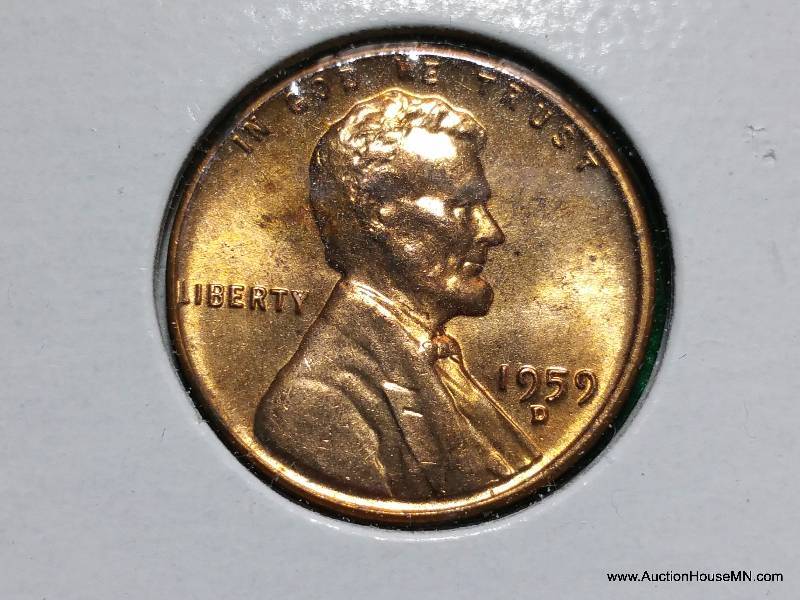 Uncirculated 1959 D Lincoln Cents  Jefferson Nickels