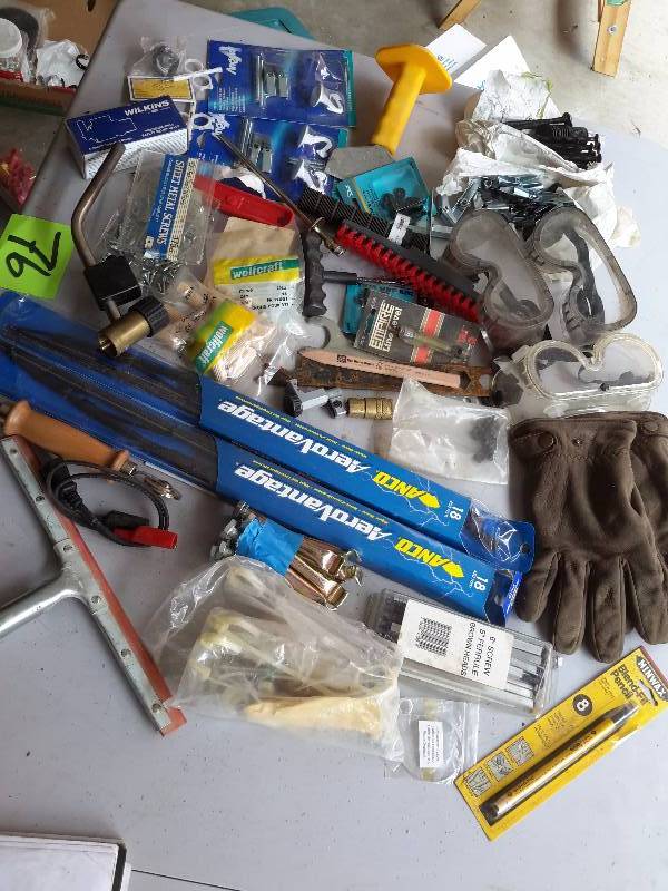 lot 76 image: Misc. Hardware items as pictured.. Look at closeups