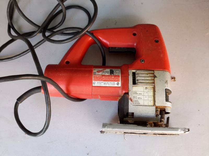 lot 104A image: Milwaukee Jigsaw, Drill Bits