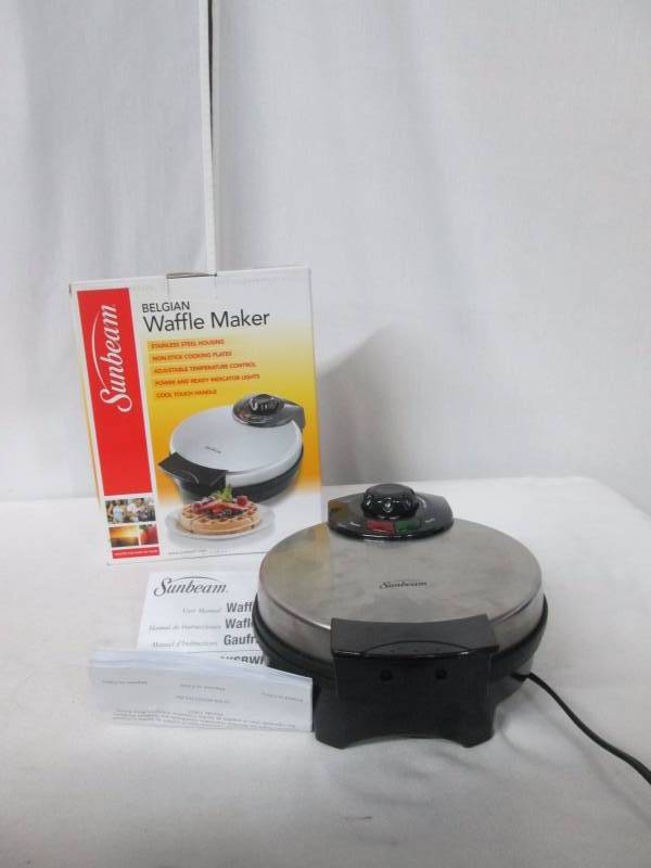 lot 51 image: Sunbeam Belgian Wafflemaker