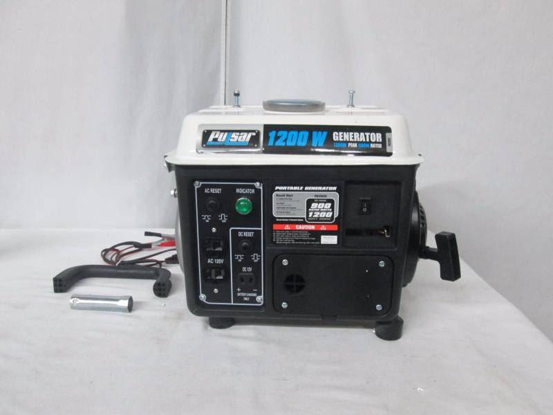 lot 6 image: Pulsar 1200 Peak850 Running Watts Gas Generator