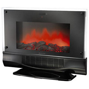 lot 8 image: Bionaire Flat-Screen Fireplace Heater