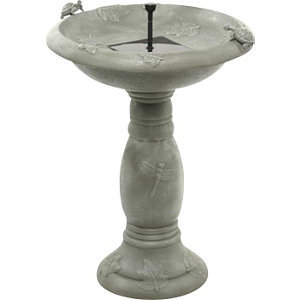 lot 18 image: Smart Solar Country Gardens Solar Birdbath
