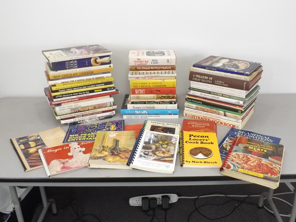 lot 14 image: Huge Lot of Vintage Cookbooks