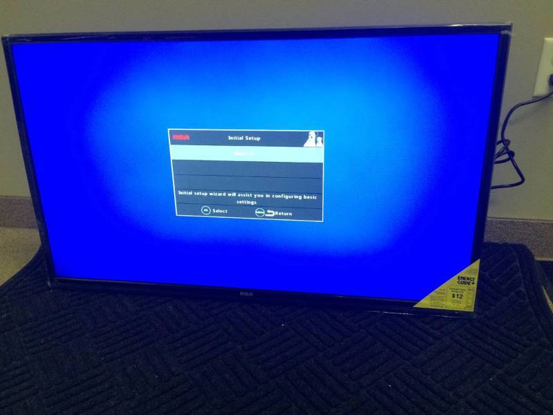 lot 15 image: RCA 40 1080p LED TV