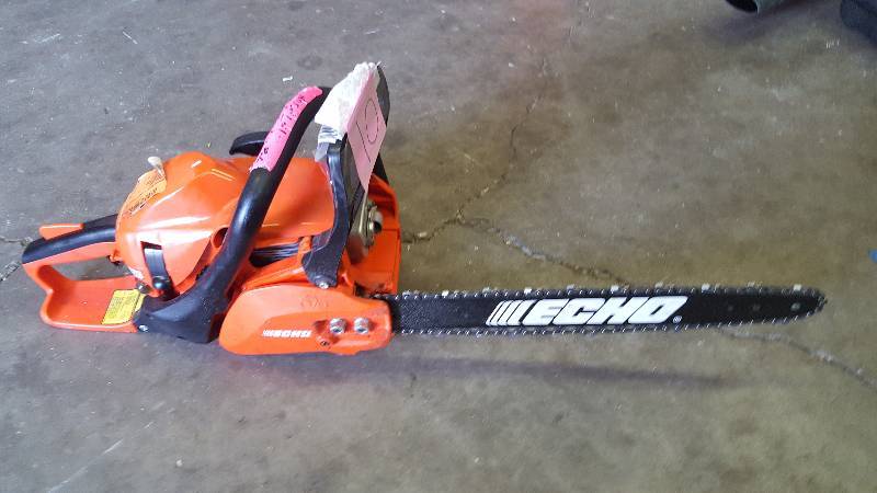 Echo 16 in. 34cc Gas Chainsaw tested works well