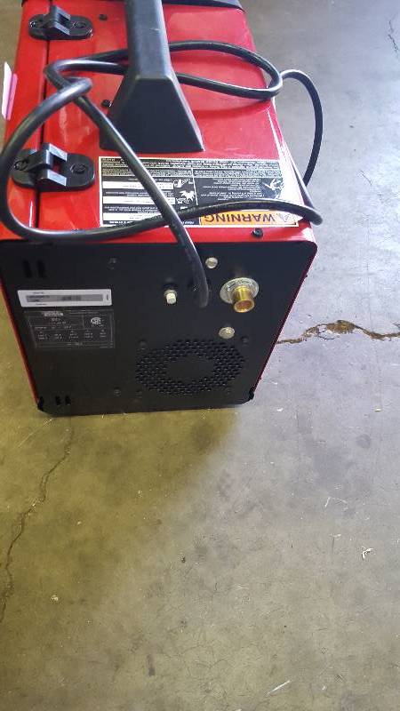 Lincoln Electric Weld-Pak 180HD wire feed welder missing accessories