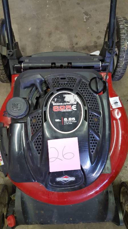 Briggs and stratton 625 series 5hp 190cc MULCH AND CATCH lawn mower 4 stroke tested works