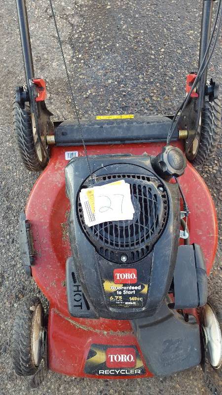 Toro Recycler - 22 Variable Speed  tested works