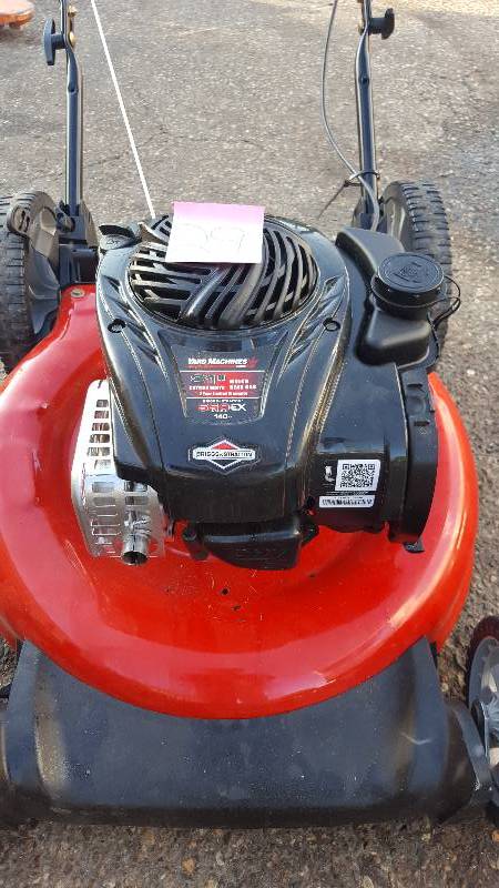 Yard Machines 21 In. 140cc Ohv Briggs & Stratton Walk-behind Gas Lawn 