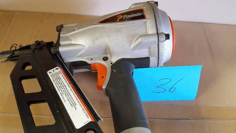 Paslode F350S Framing Nailer 30 Degree Angled Air Pneumatic Gun used not tested