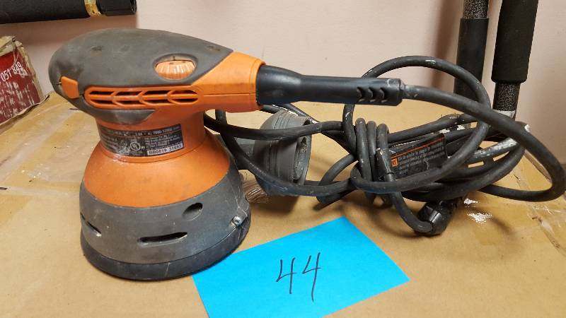 Ridgid Sander Used Tested works missing dust bags