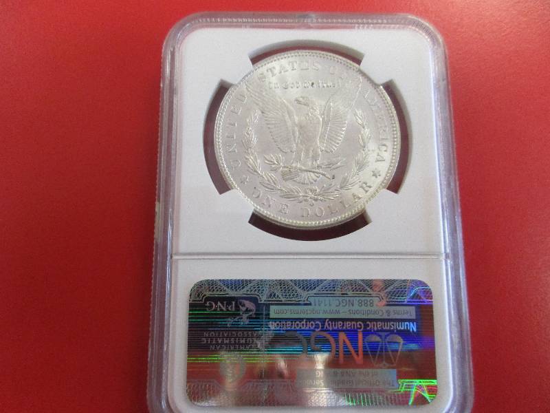 NGC Certified 1904-O (New Orleans Mint) Morgan Silver Dollar in MS63 Grade Beautiful Cartwheel and Luster