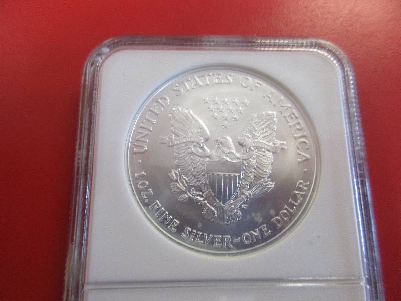 NGC Certified 2003-S American Silver Eagle in MS69 Grade