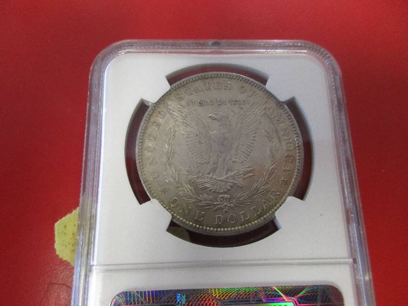 NGC Certified 1880-O Morgan Silver Dollar in AU55 Condition