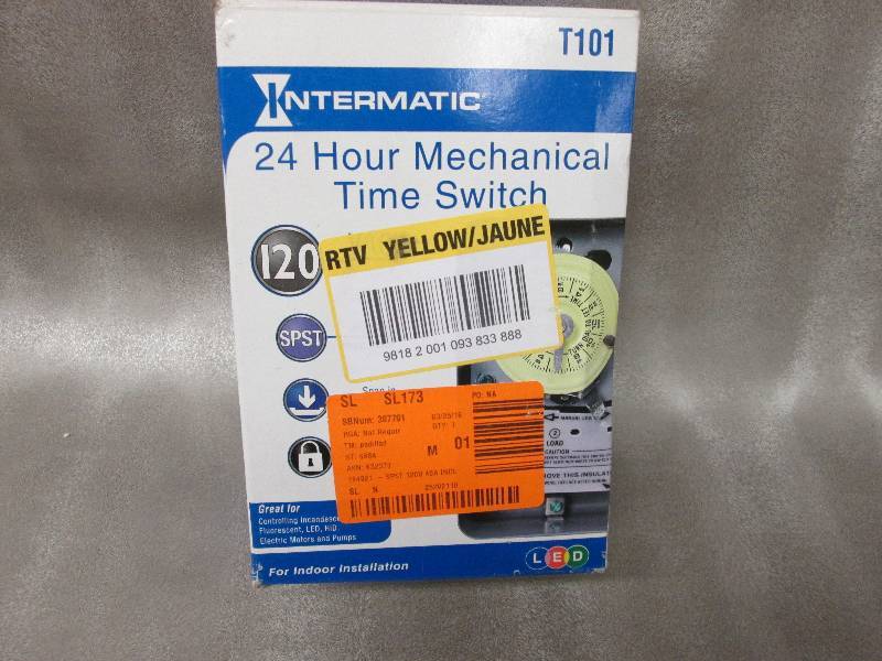 Intermatic 24 hr Mechanical Time Sw...