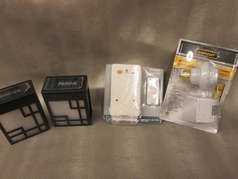 Pair solar outdoor lights, Wireless...