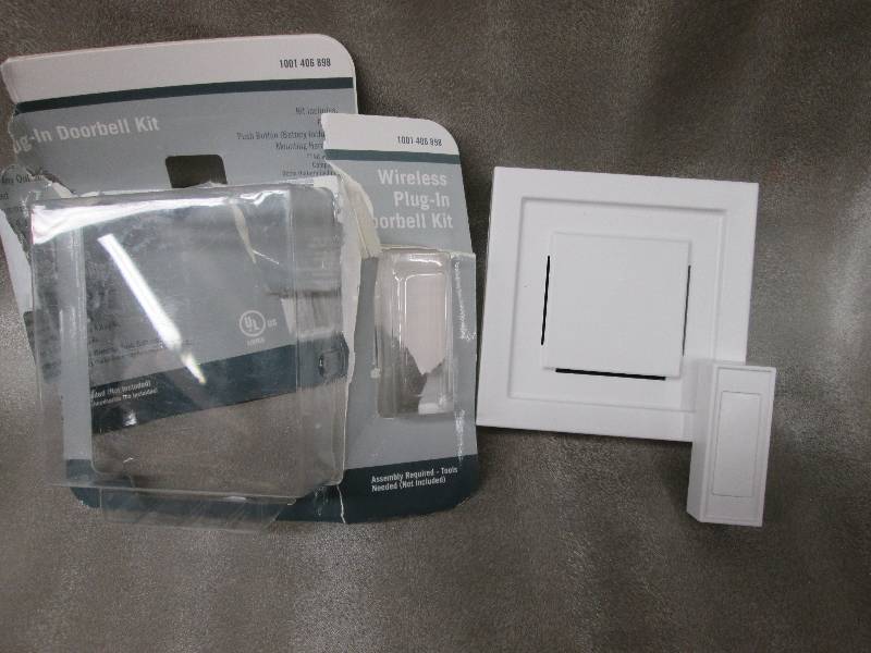 85 dB Wireless Plug-In Door Bell Ki...