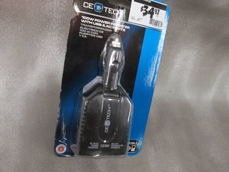 CE Tech 100W Power Inverter with US...