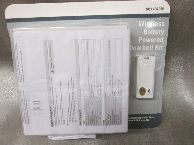 85 dB Wireless Battery Operated Doo...