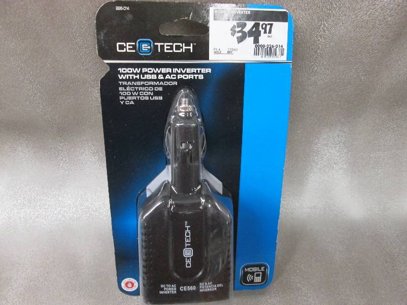 CE Tech 100W Power Inverter with US...