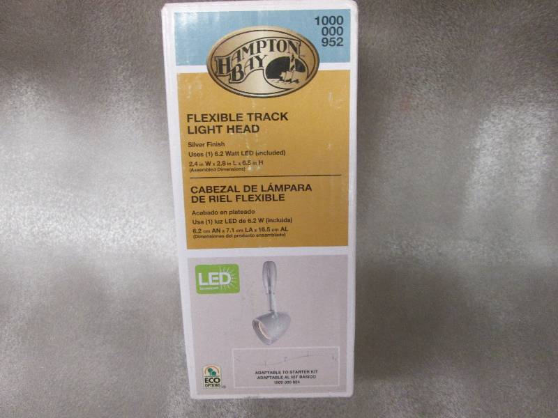 Hampton Bay Silver LED Flex Track L...