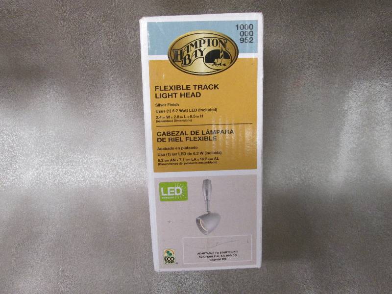 Hampton Bay Silver LED Flex Track L...