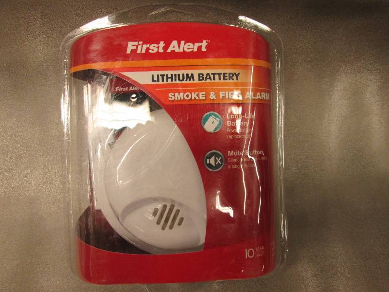 1st Alert Lithium Battery Smoke & F...
