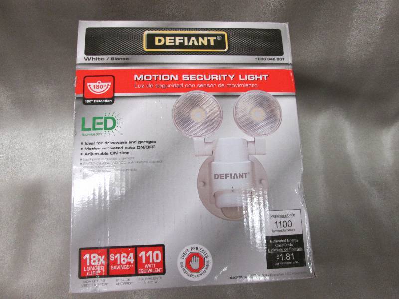 Defiant 180 degree 2 light Motion S...