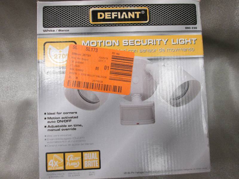Defiant 270 degree Motion Security ...