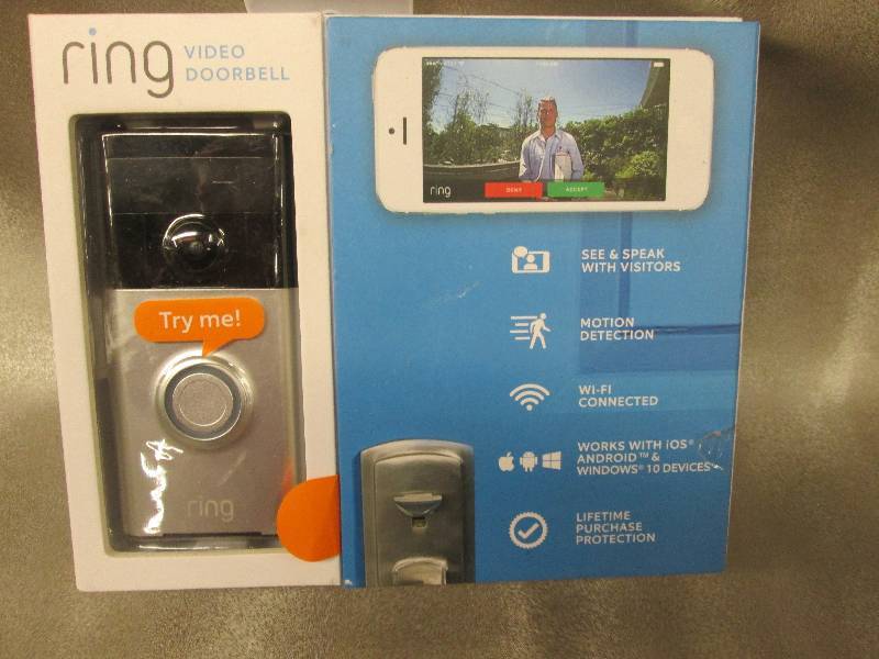 Ring Video Doorbell Retail $199.00...